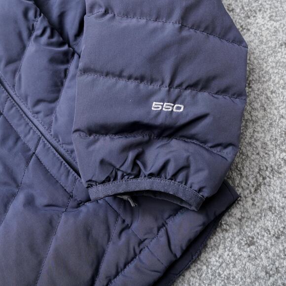 The North Face 550 Women's Light Goose Down Puffer Jacket in Deep Purple Size S - Picture 4 of 4